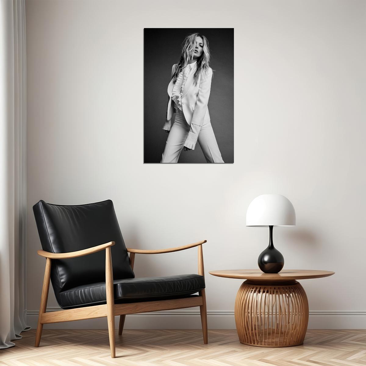 Kate Moss Supermodel Idol Poster Wall Art Print Home Wall Decor
