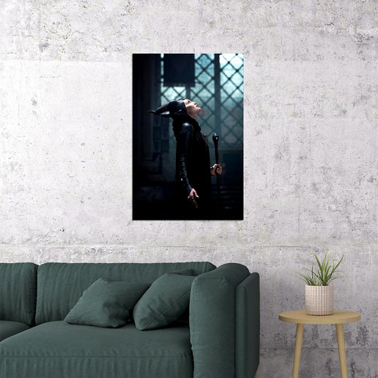 Maleficent Angelina Jolie Movie Family Poster Wall Art Print Home Wall Decor