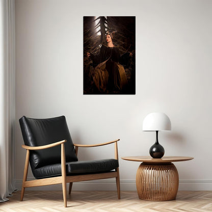 Maleficent Angelina Jolie Movie Action Poster Wall Art Print Home Wall Decor