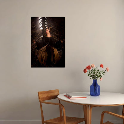 Maleficent Angelina Jolie Movie Action Poster Wall Art Print Home Wall Decor