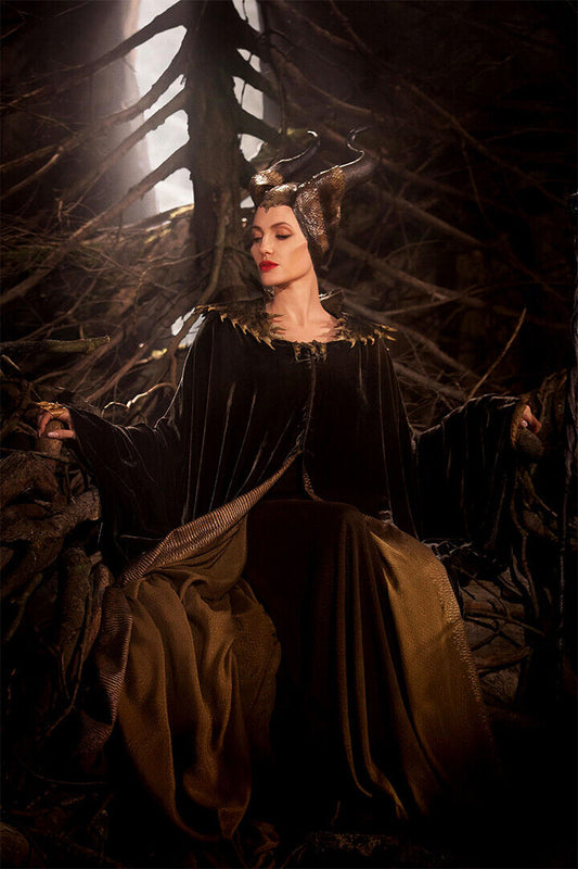 Maleficent Angelina Jolie Movie Action Poster Wall Art Print Home Wall Decor