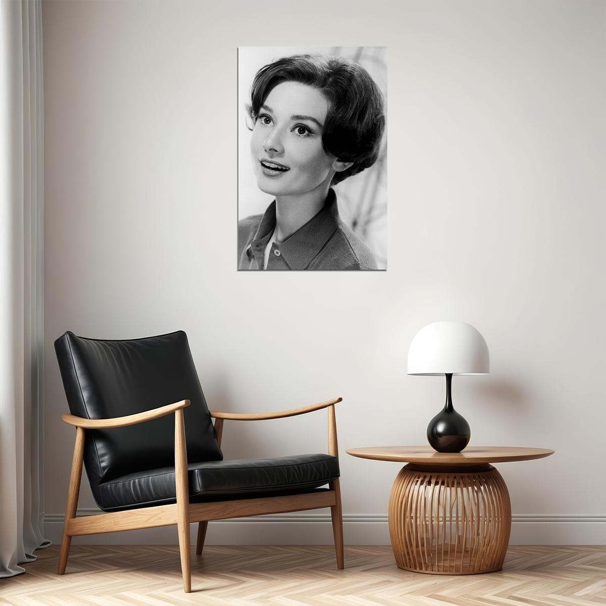 Hepburn Audrey Model Philanthropist Poster Wall Art Print Home Wall Decor