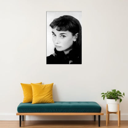 Hepburn Audrey Fashion Actress Model Poster Wall Art Print Home Wall Decor