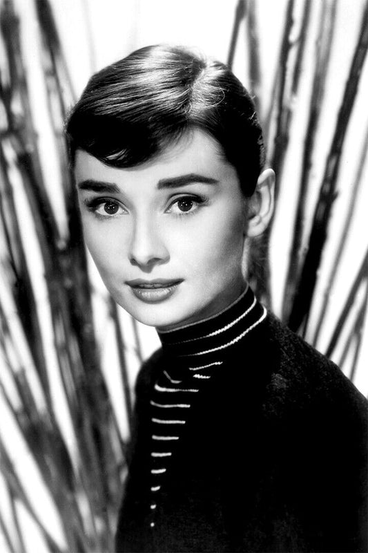 Hepburn Audrey Model Actress Poster Wall Art Print Home Wall Decor