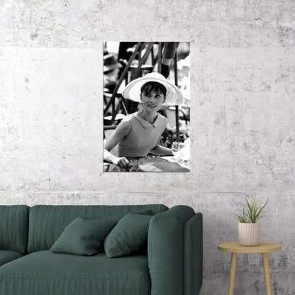 Hepburn Audrey Movie Artist Icon Poster Wall Art Print Home Wall Decor