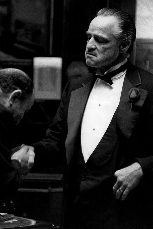 Marlon Brando In The Godfather Movie Poster Wall Art Print Home Wall Decor
