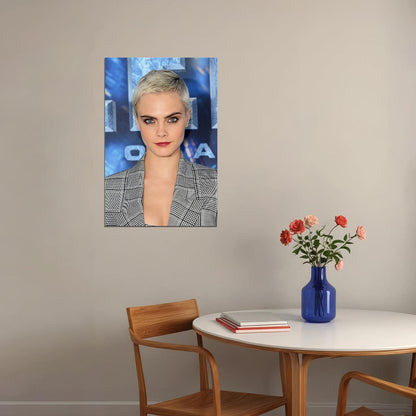 Cara Delevingne Model Actress Poster Wall Art Print Home Wall Decor