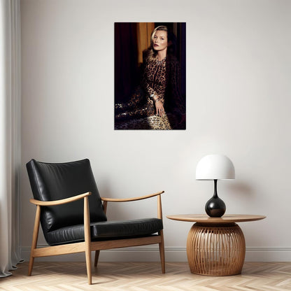 Kate Moss Supermodel Idol Poster Wall Art Print Home Wall Decor