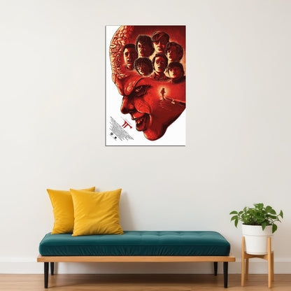 Hot New 2017 It Movie Pennywise Stephen King Horror Poster Wall Art Print Home Wall Decor