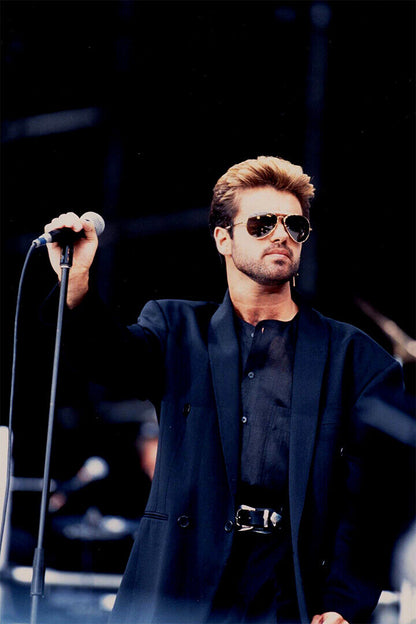 George Michael Singing Music Producer Poster Wall Art Print Home Wall Decor