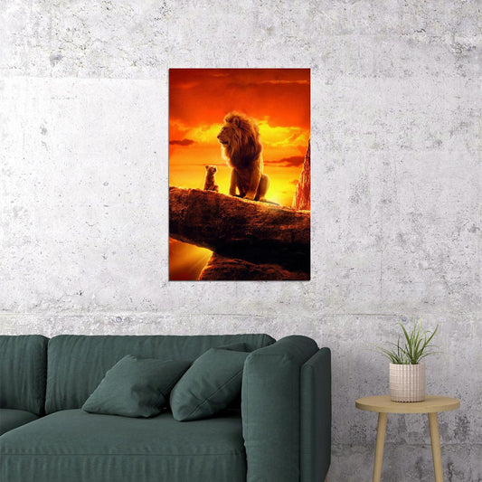 Lion King Movie Adventure Poster Wall Art Print Home Wall Decor