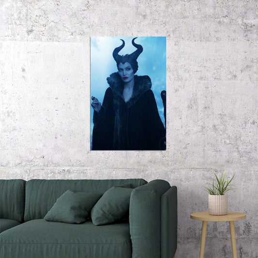 Maleficent Angelina Jolie Movie Action Poster Wall Art Print Home Wall Decor