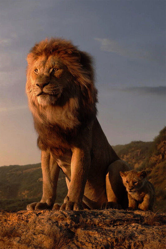 Lion King Movie Adventure Drama Poster Wall Art Print Home Wall Decor
