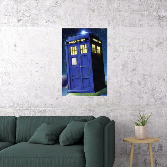Dr Who Space Tardis Movie Comedy Poster Wall Art Print Home Wall Decor