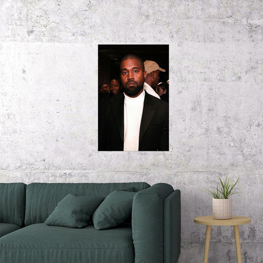 Kanye West Hip Hop Rap Music Songwriter Singer Poster Wall Art Print Home Wall Decor