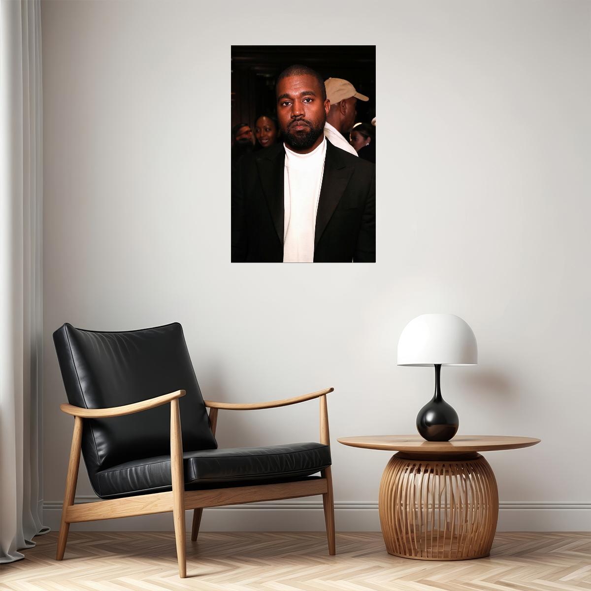 Kanye West Hip Hop Rap Music Songwriter Singer Poster Wall Art Print Home Wall Decor