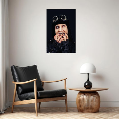 Marilyn Manson Rock Musician Actress Poster Wall Art Print Home Wall Decor