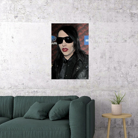 Marilyn Manson Rock Musician Singer Poster Wall Art Print Home Wall Decor