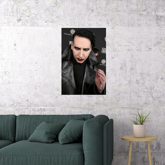 Marilyn Manson Singer Actress Musician Poster Wall Art Print Home Wall Decor