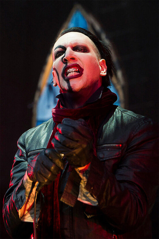 Marilyn Manson Singer Actress Musician Poster Wall Art Print Home Wall Decor