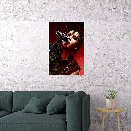 Marilyn Manson Actress Rock Musician Poster Wall Art Print Home Wall Decor