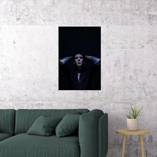 Marilyn Manson Rock Musician Poster Wall Art Print Home Wall Decor