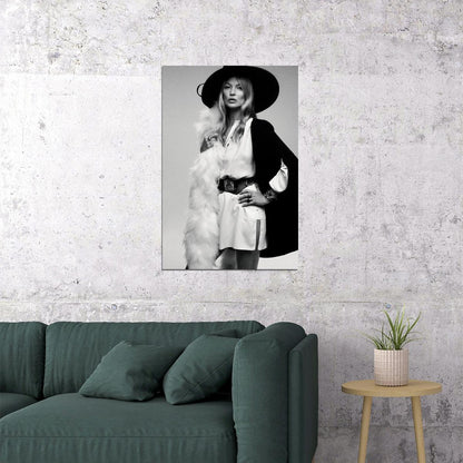 Kate Moss British Supermodel Poster Wall Art Print Home Wall Decor