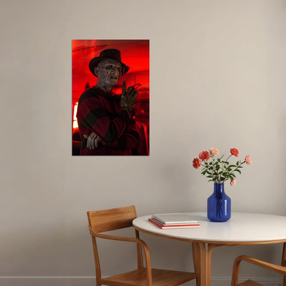 Nightmare On Elm Street Classic Horror Usa Movie Poster Wall Art Print Home Wall Decor
