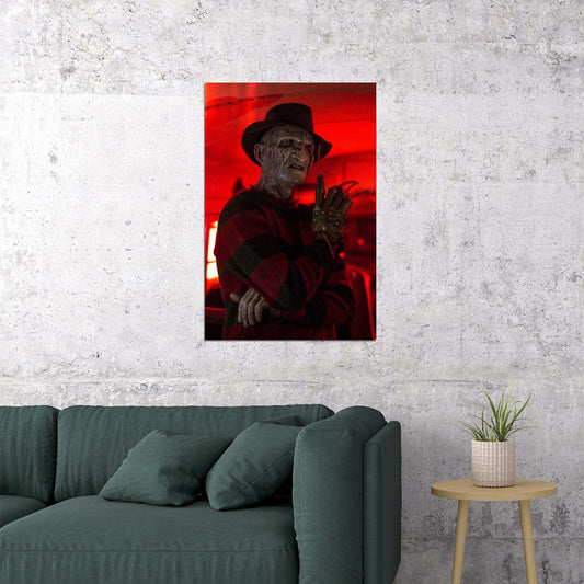 Nightmare On Elm Street Classic Horror Usa Movie Poster Wall Art Print Home Wall Decor