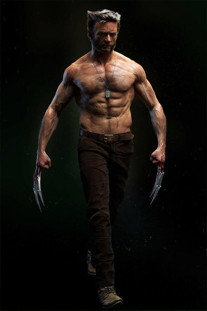 Wolverine Logan 3 2017 Movie Action Drama Poster Wall Art Print Home Wall Decor
