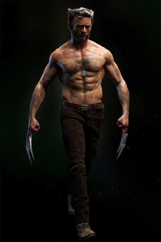 Wolverine Logan 3 2017 Movie Action Drama Poster Wall Art Print Home Wall Decor