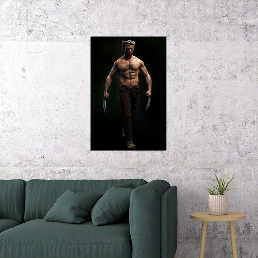 Wolverine Logan 3 2017 Movie Action Drama Poster Wall Art Print Home Wall Decor