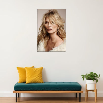 Kate Moss British Supermodel Poster Wall Art Print Home Wall Decor
