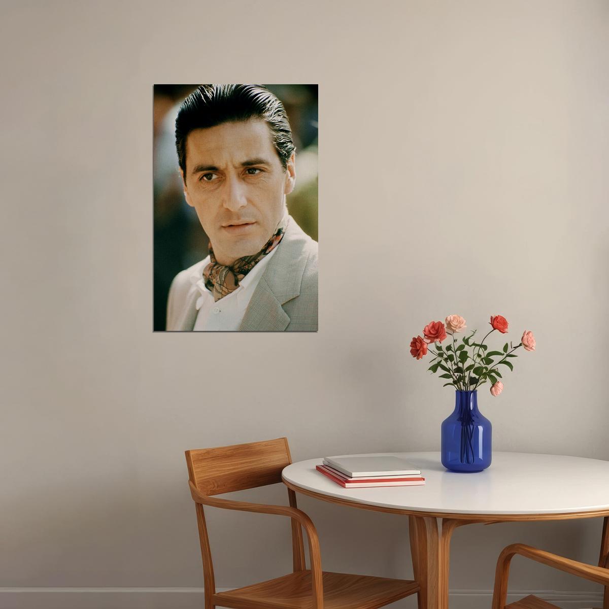 The Godfather Al Pacino Large Movie Crime Poster Wall Art Print Home Wall Decor