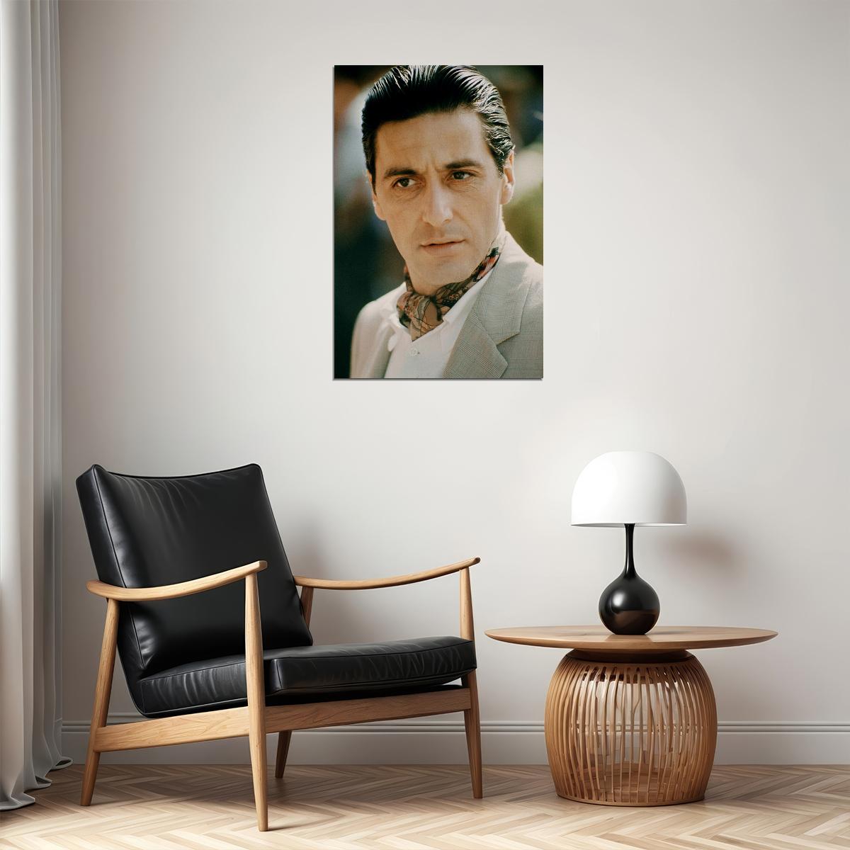 The Godfather Al Pacino Large Movie Crime Poster Wall Art Print Home Wall Decor