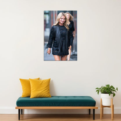 Kate Moss British Supermodel Poster Wall Art Print Home Wall Decor