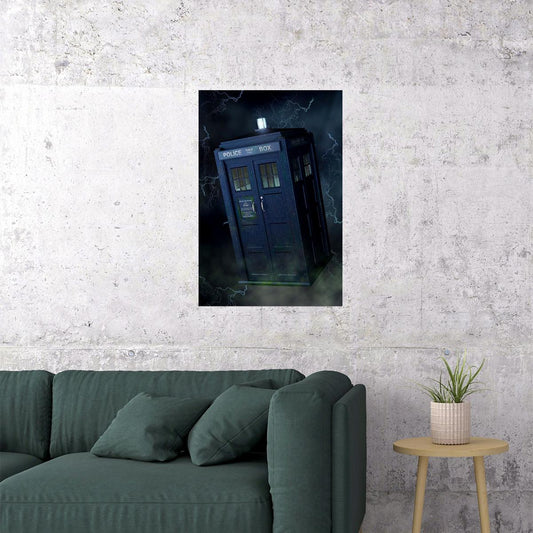 Dr Who Space Tardis Movie Comedy Poster Wall Art Print Home Wall Decor