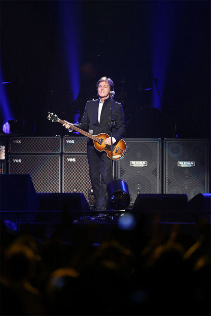 Mccartney Singing At Wings Concert Music Poster Wall Art Print Home Wall Decor