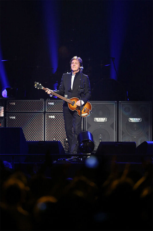 Mccartney Singing At Wings Concert Music Poster Wall Art Print Home Wall Decor