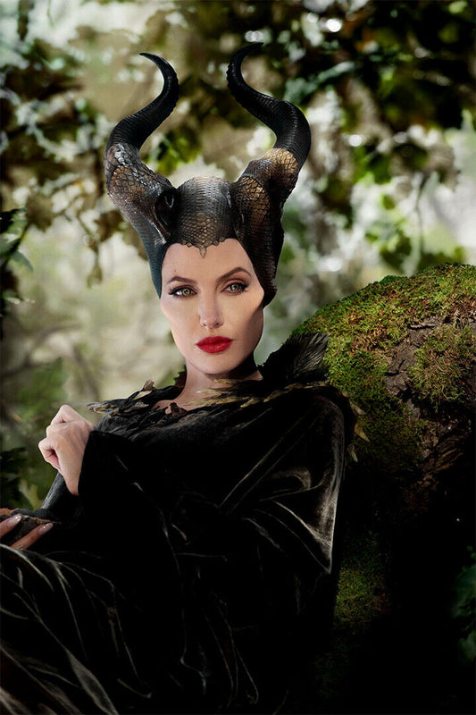 Maleficent Angelina Jolie Movie Action Poster Wall Art Print Home Wall Decor