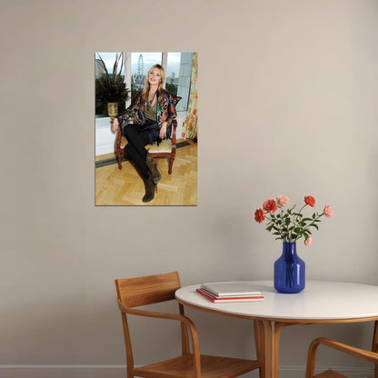 Kate Moss British Supermodel Fashion Icon Poster Wall Art Print Home Wall Decor