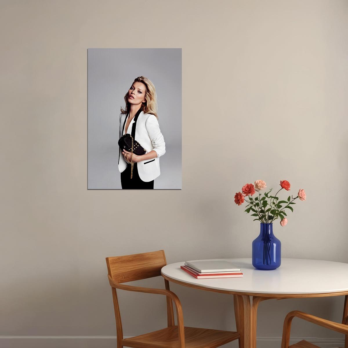 Kate Moss Model And Idol Poster Wall Art Print Home Wall Decor