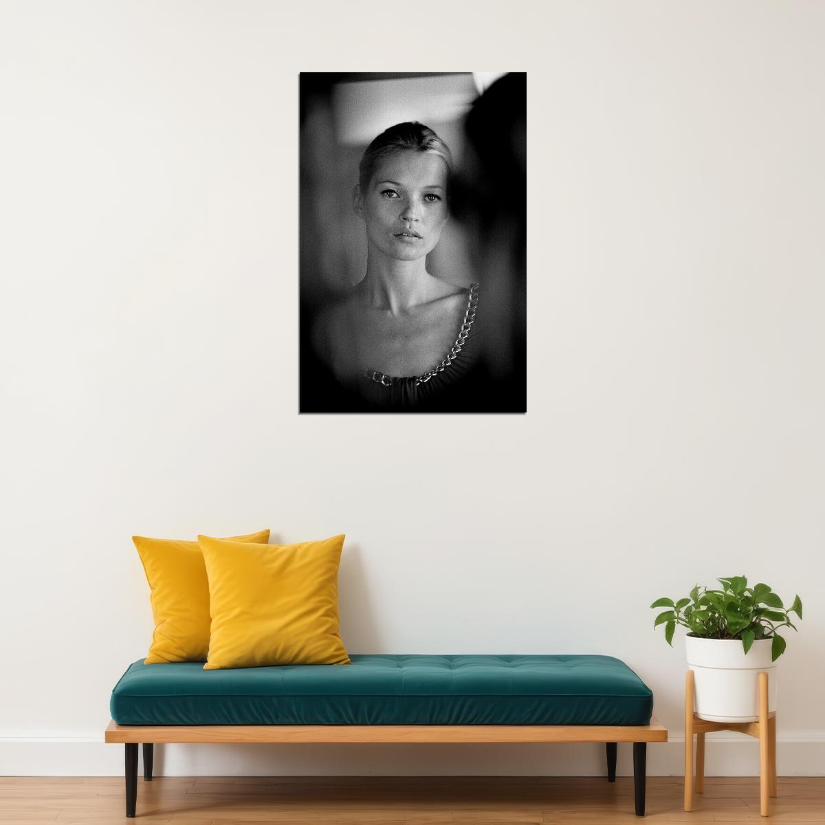 Kate Moss British Supermodel Poster Wall Art Print Home Wall Decor