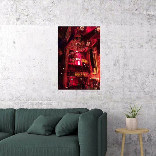 Moulin Rouge Drama Musical Movie Poster Wall Art Print Home Wall Decor