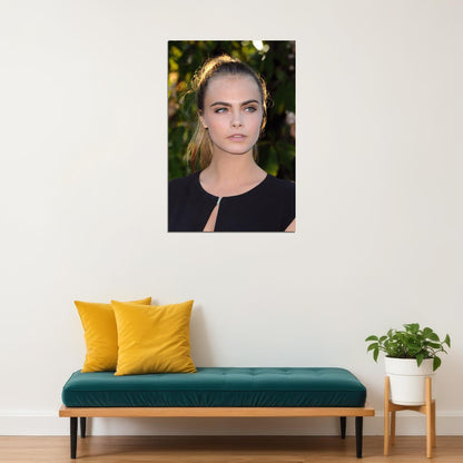 Cara Delevingne British Model Actress Poster Wall Art Print Home Wall Decor