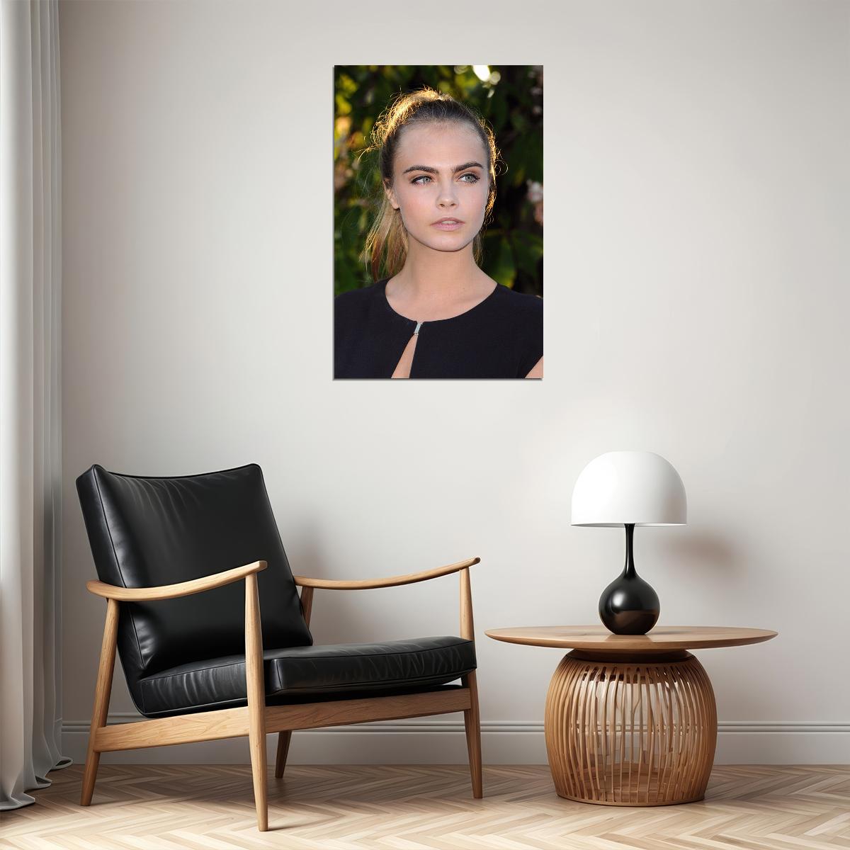 Cara Delevingne British Model Actress Poster Wall Art Print Home Wall Decor