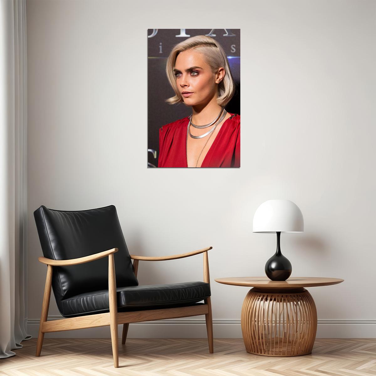Cara Delevingne Actress Model Poster Wall Art Print Home Wall Decor