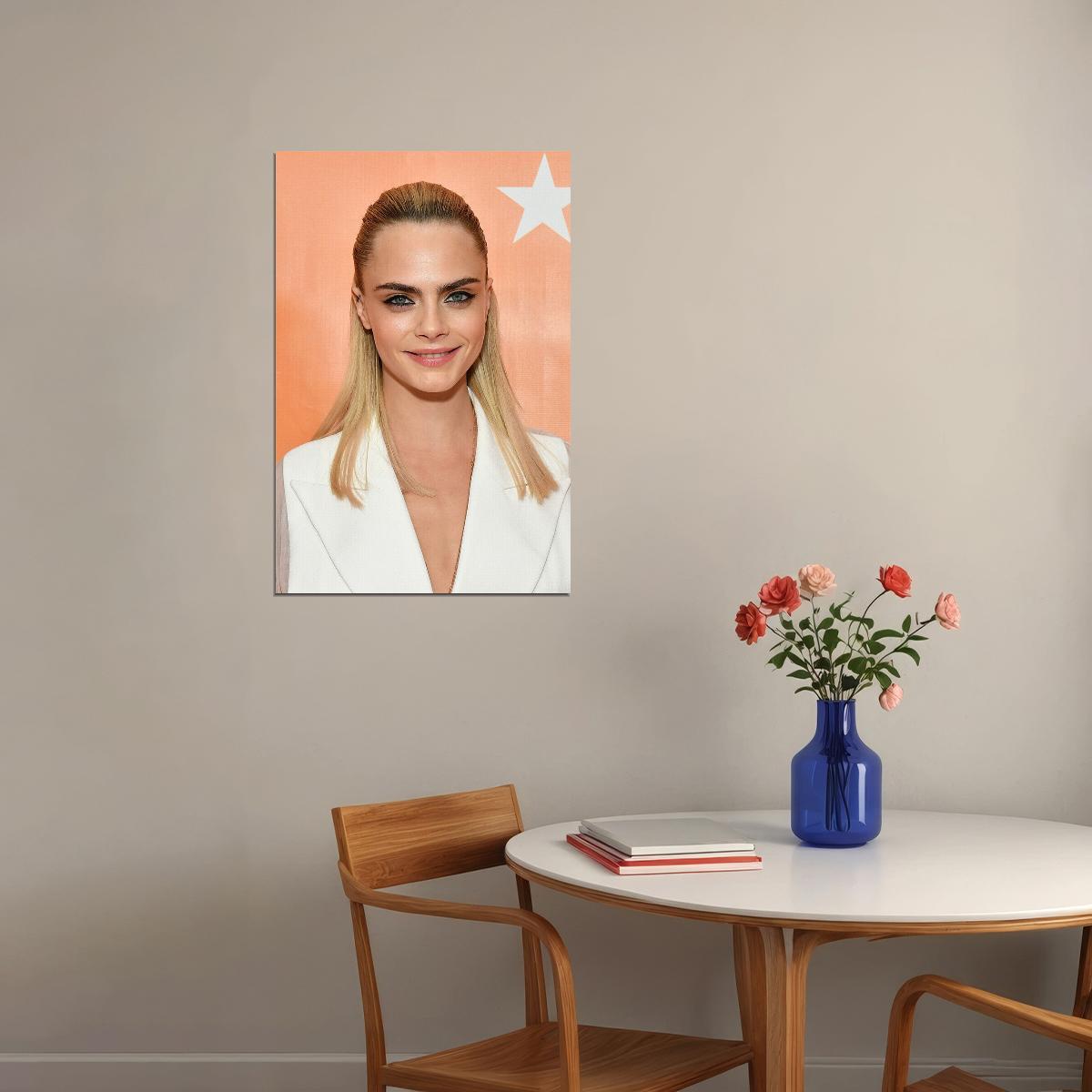 Cara Delevingne Model Actress Poster Wall Art Print Home Wall Decor