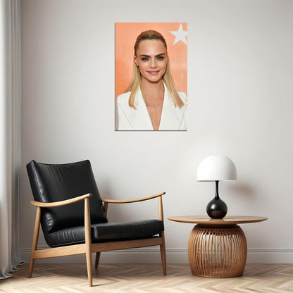 Cara Delevingne Model Actress Poster Wall Art Print Home Wall Decor