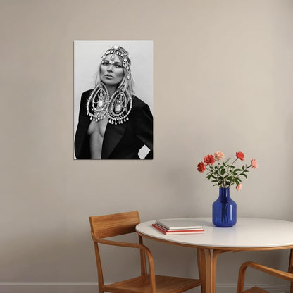 Kate Moss British Supermodel Poster Wall Art Print Home Wall Decor
